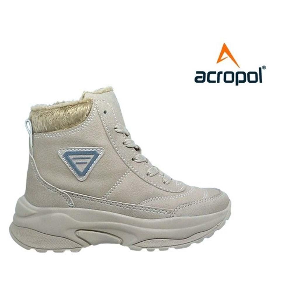 F- ACROPOL SPOR BOT - 123 - CİLT / BEJ