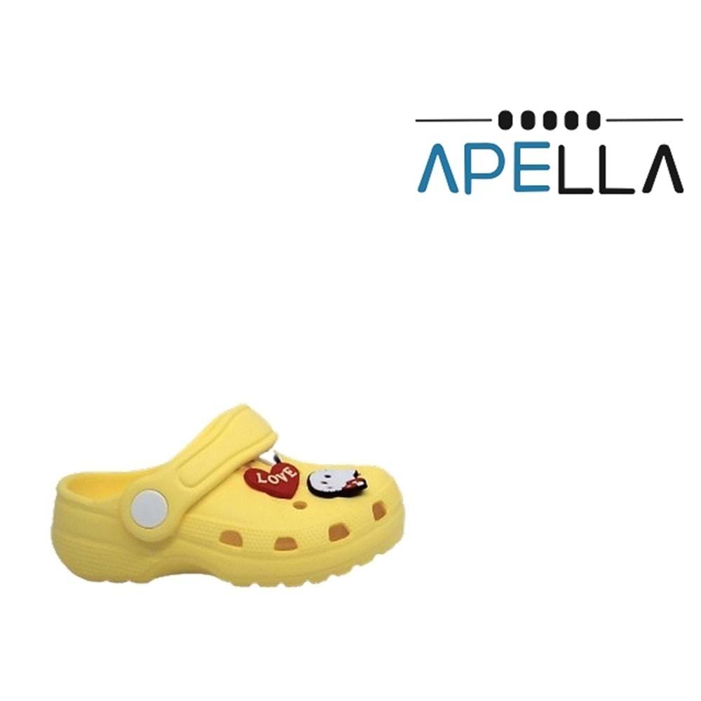 B- APELLA EVA TERLİK - CROCS - E100-3 - SARI