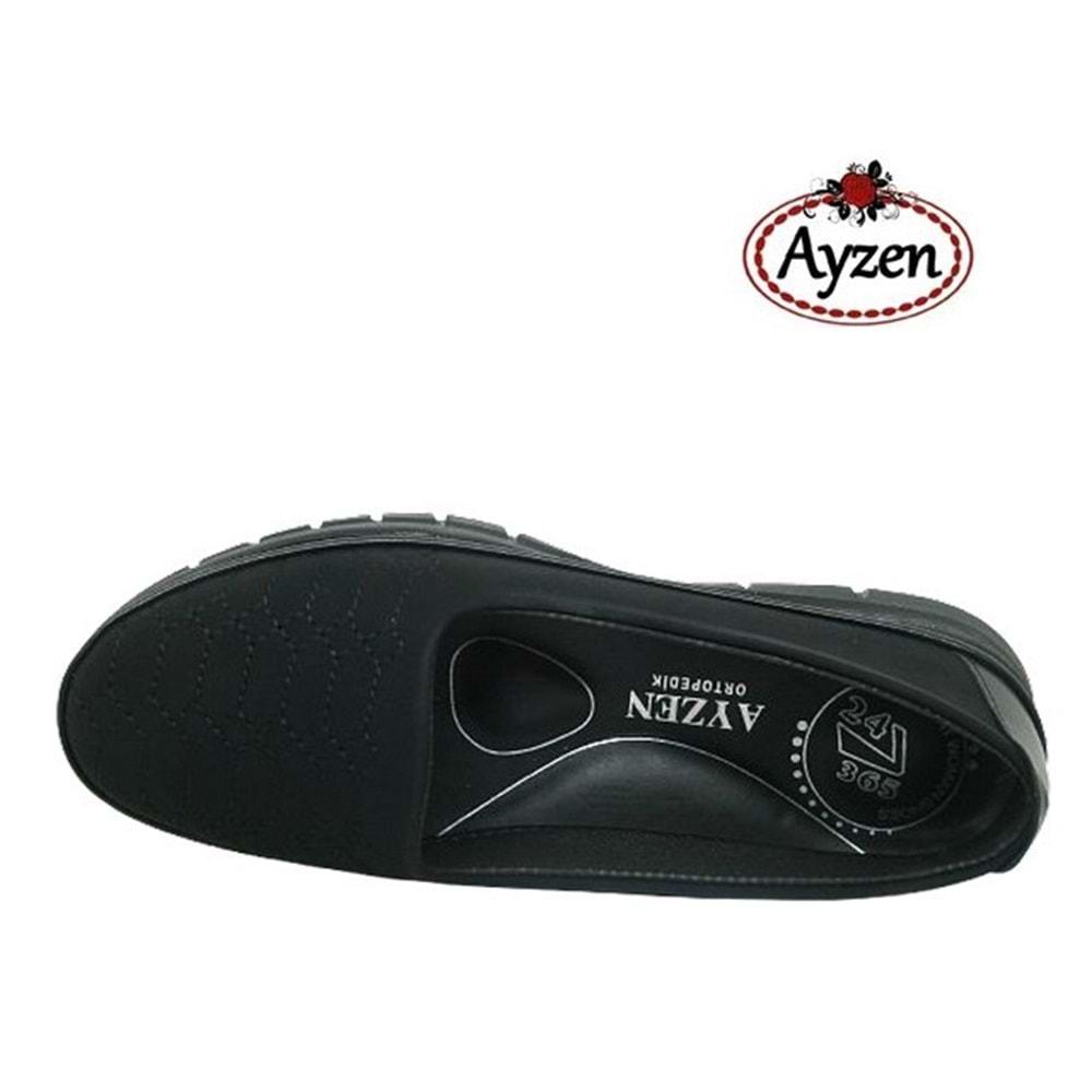 Z- AYZEN COMFORT - POLİ - Z-165 - SİYAH - 36-40 NO