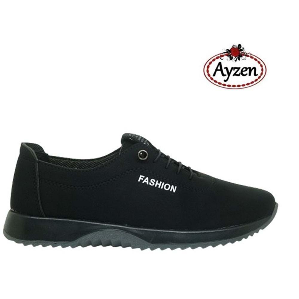 Z- AYZEN COMFORT - TERMO - Z-2603 - SİYAH-SİYAH - 37-41 NO