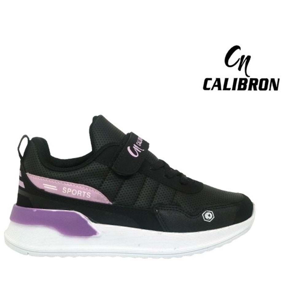 F- CALİBRON SPOR - 622 - CİLT - SİYAH-LİLA