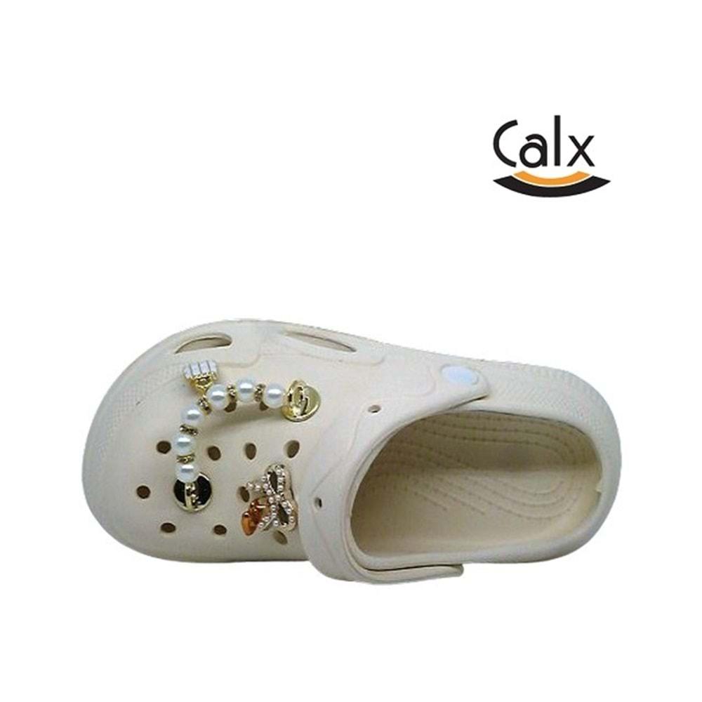 F- CALX EVA TERLİK - EF-6990 - KREM-(BLONDE)