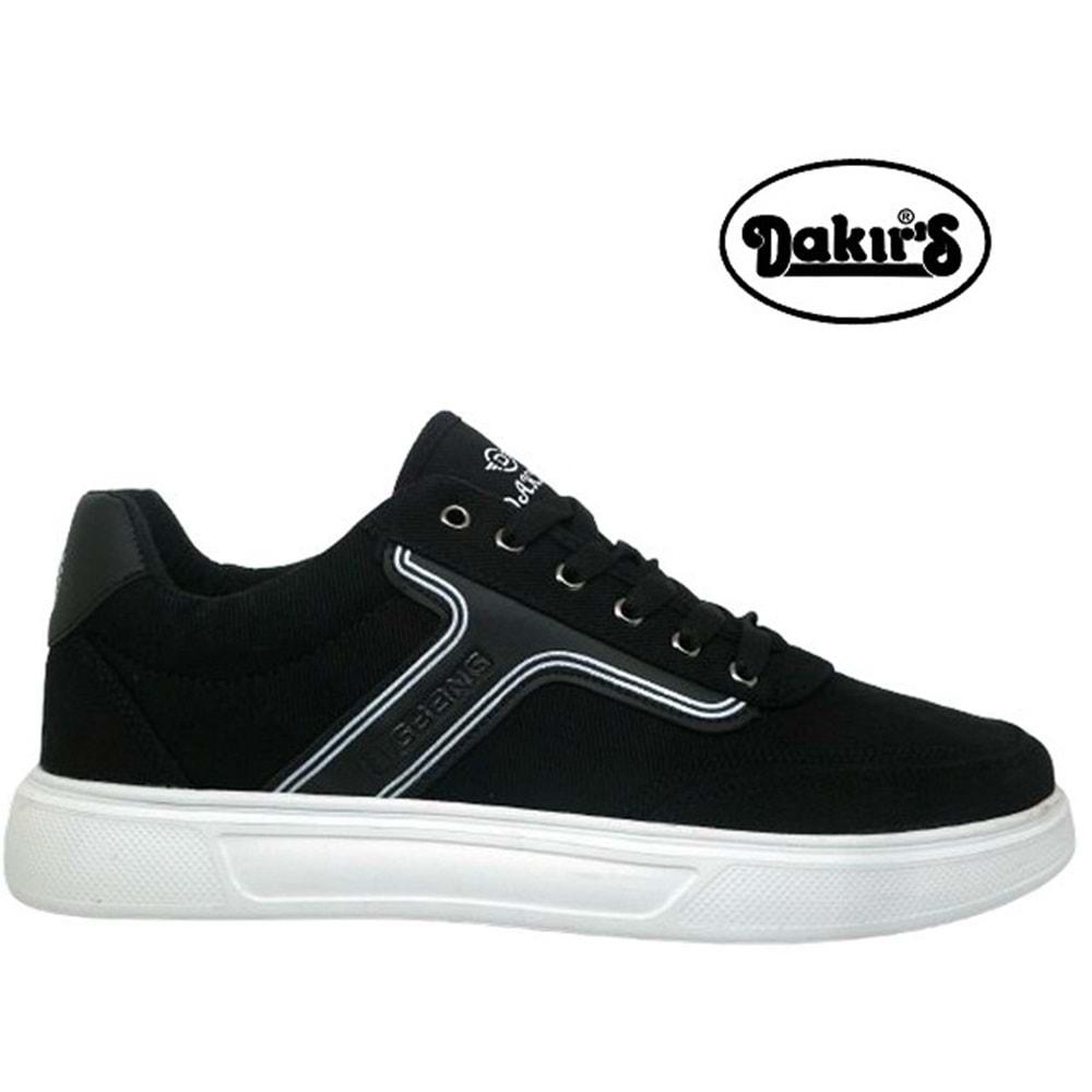 M- DAKIRS KETEN - 034 - SİYAH-BEYAZ