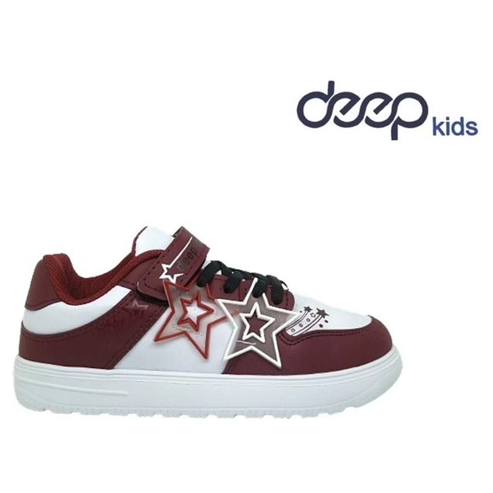 F- DEEP KİDS SPOR - 1987 - CİLT / BORDO-BEYAZ