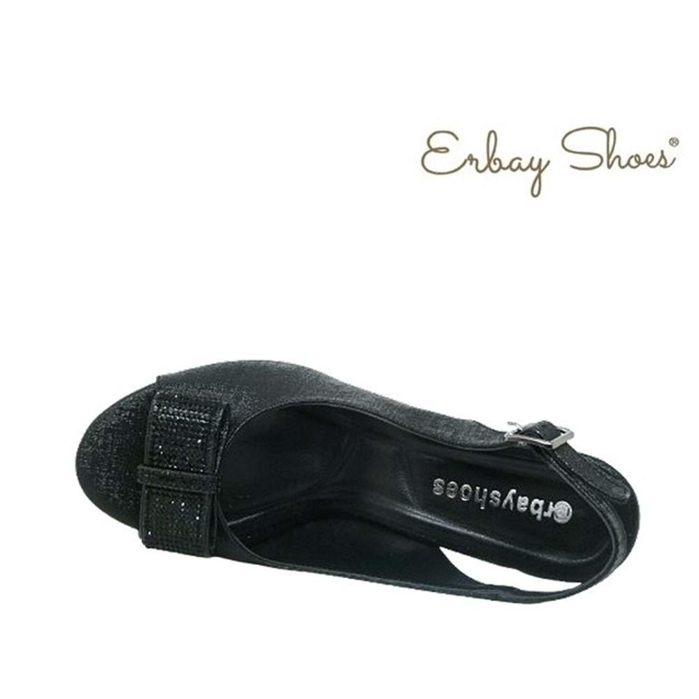 Z- ERBAY SANDALET - AYAKKABI - 08 - SİYAH