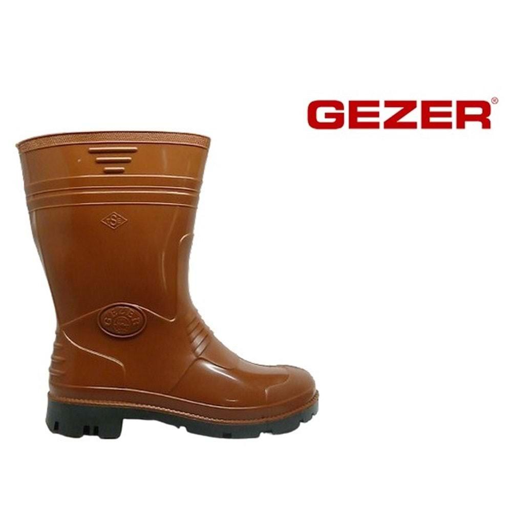 M- GEZER ÇİZME - KISA - 00218-00 - 40-45 - KAHVE