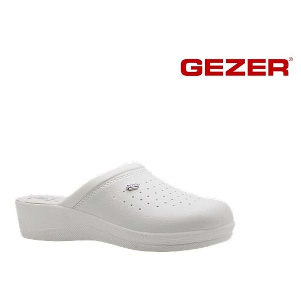 Z- GEZER TERLİK SABO PU - 04770 - BEYAZ -36-