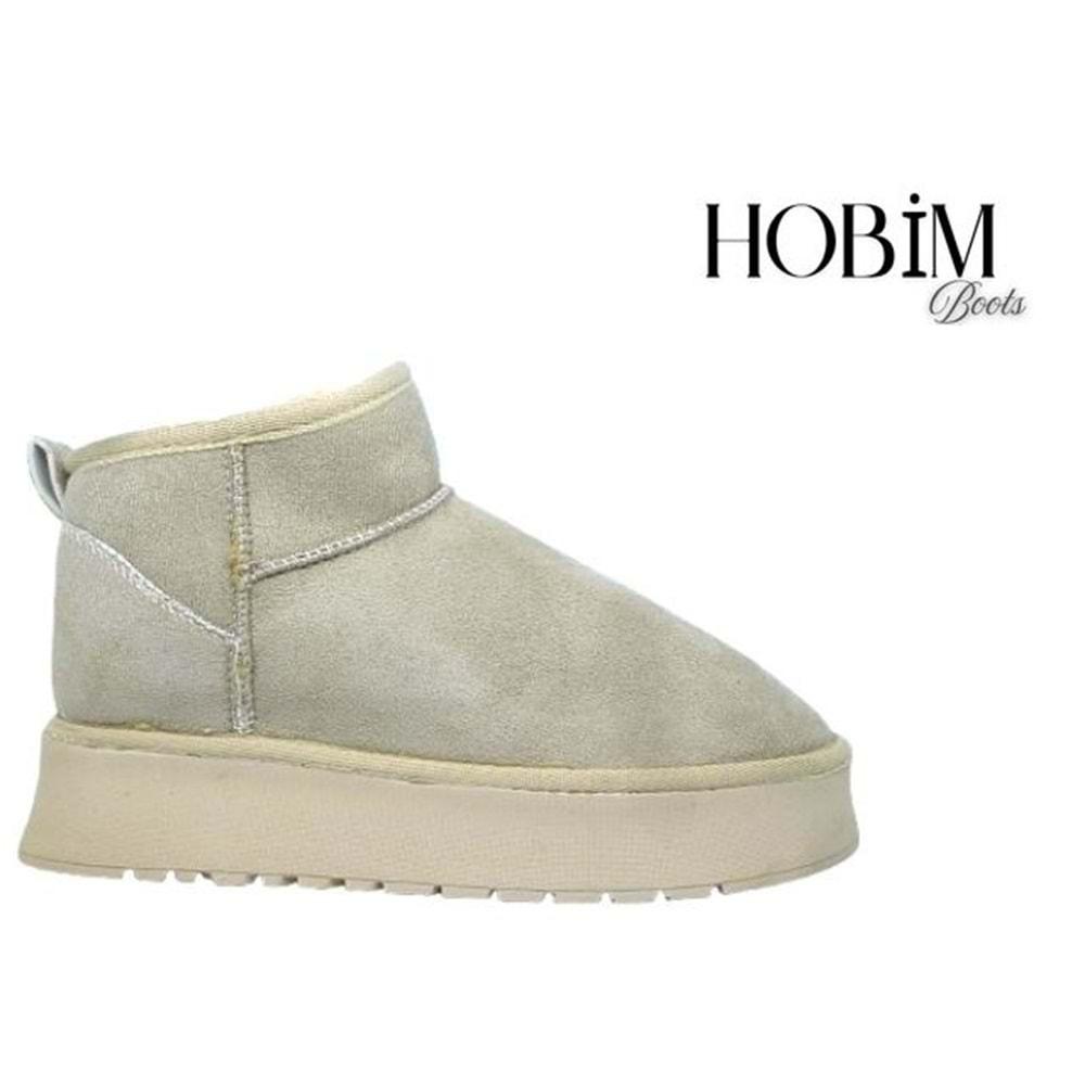 Z- HOBİM BOT KISA - U-400 - BEJ