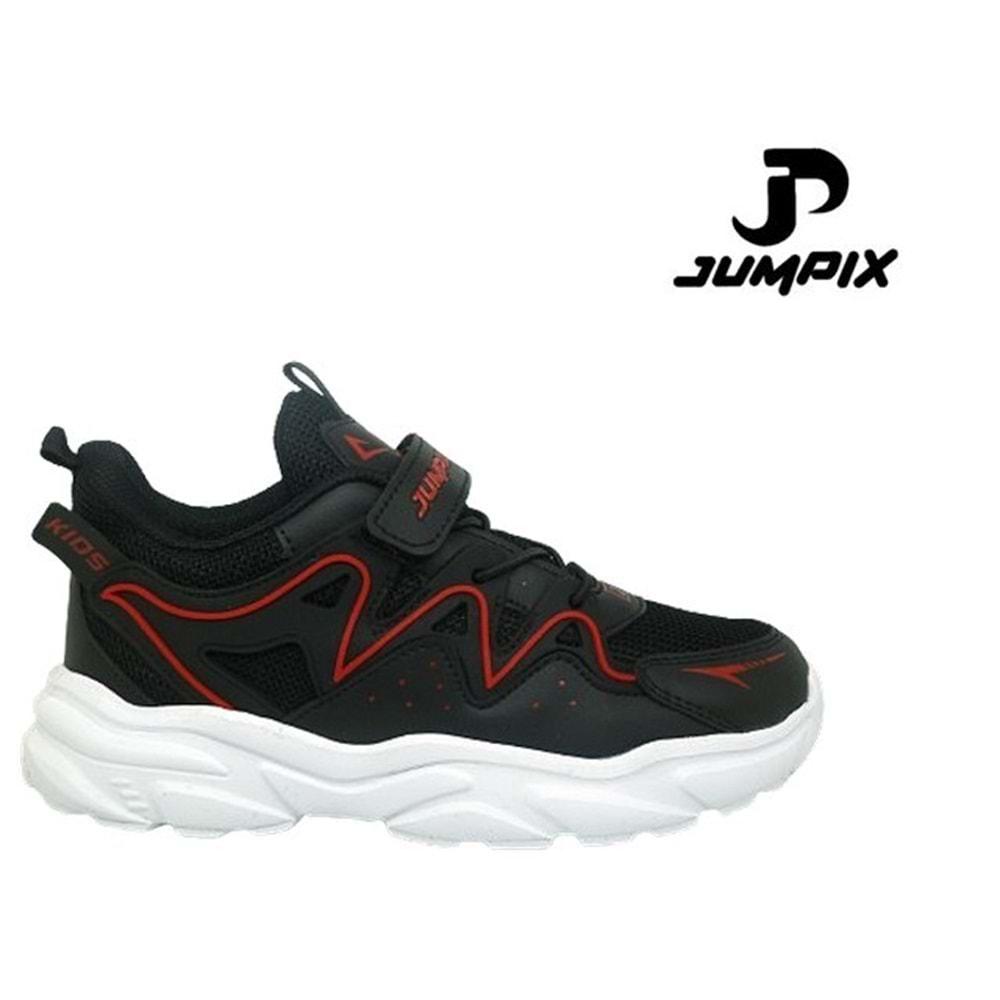 F- JUMPIX SPOR - 05 - ANORAK / SİYAH-KIRMIZI