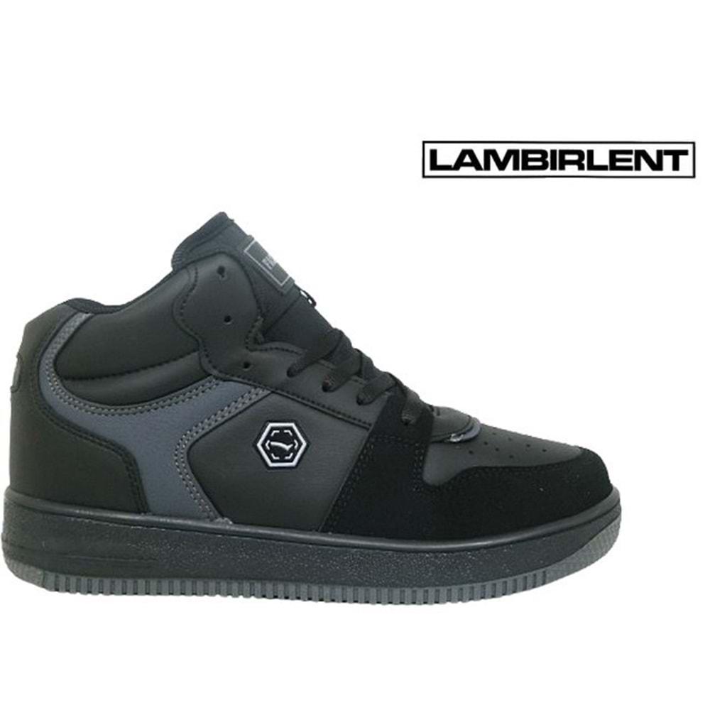 G- LAMBIRLENT SPOR BASKET - 2110-11 - SİYAH-FÜME-SİYAH