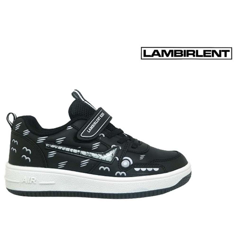 F- LAMBIRLENT SPOR KEST - 033-11 - SİYAH-BEYAZ-SİYAH