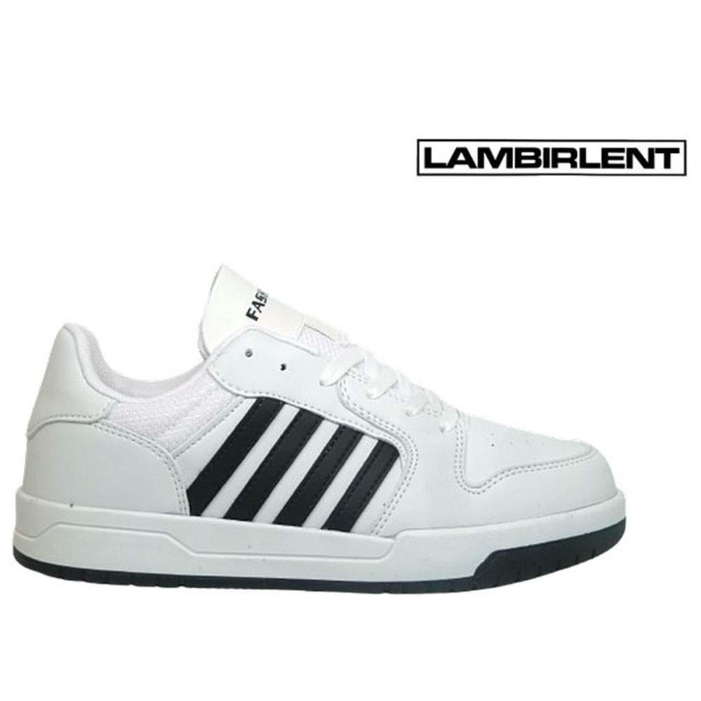 G- LAMBIRLENT SPOR KEST - 2200-6 - BEYAZ-SİYAH-BEYAZ