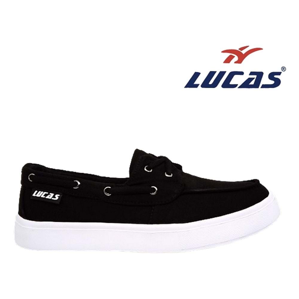 G- LUCAS KETEN TIMBERLAND - 555 - SİYAH