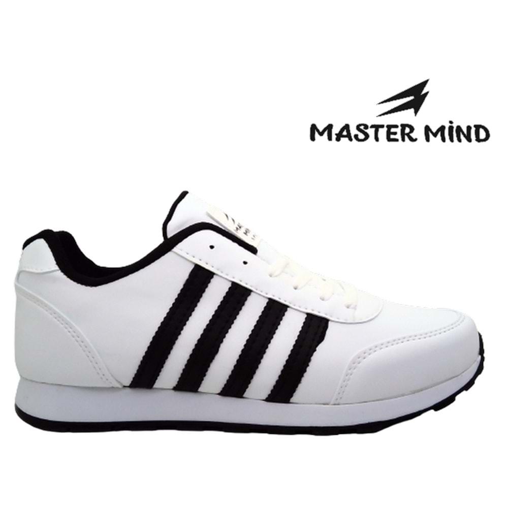 M- MASTER MİND SPOR - 010 - CİLT / BEYAZ-SİYAH