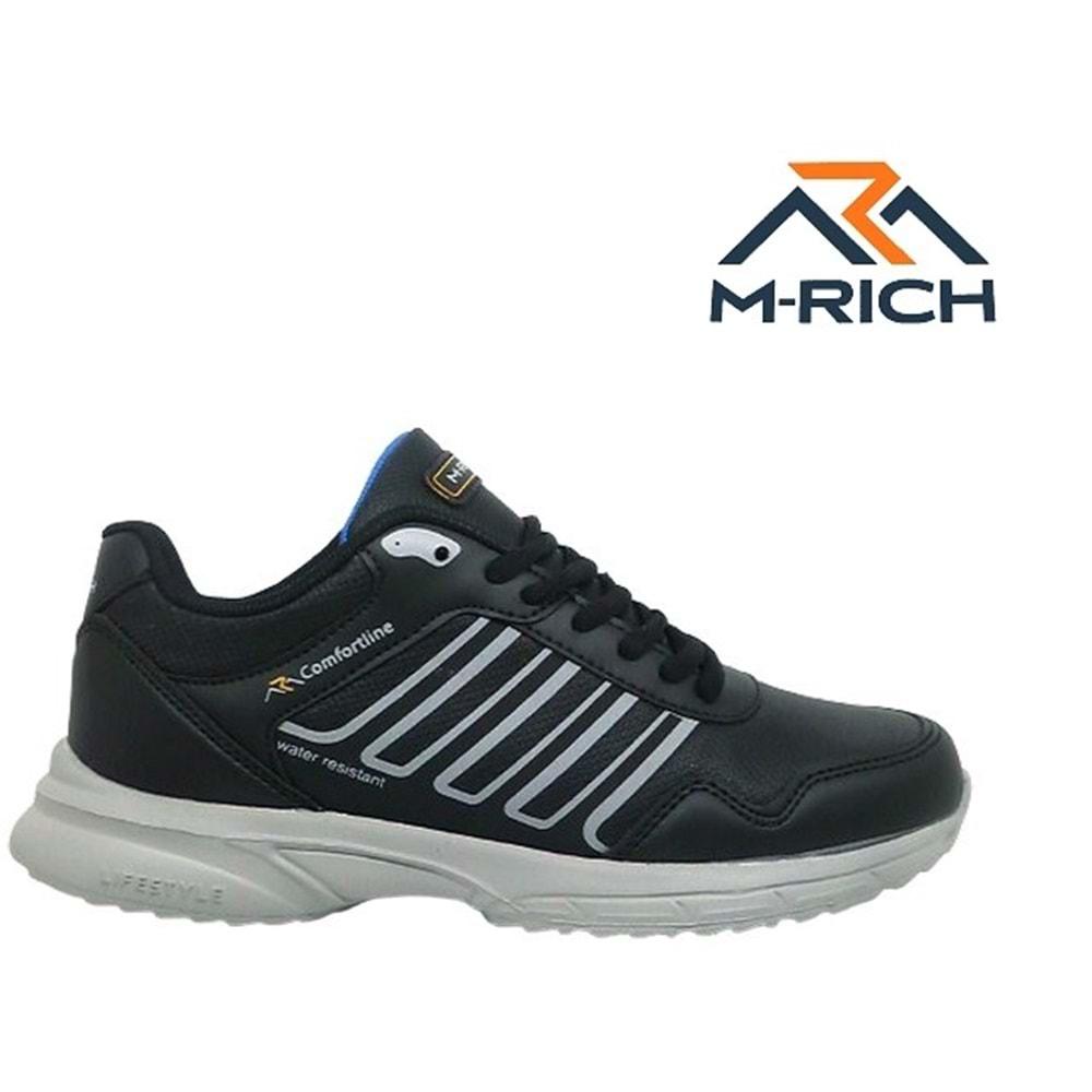 G- M-RICH SPOR - 006 - CİLT / SİYAH-BUZ