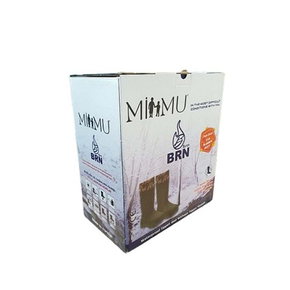 M- MİMU EVA ÇİZME - ÇORAPLI - 0185 - SİYAH