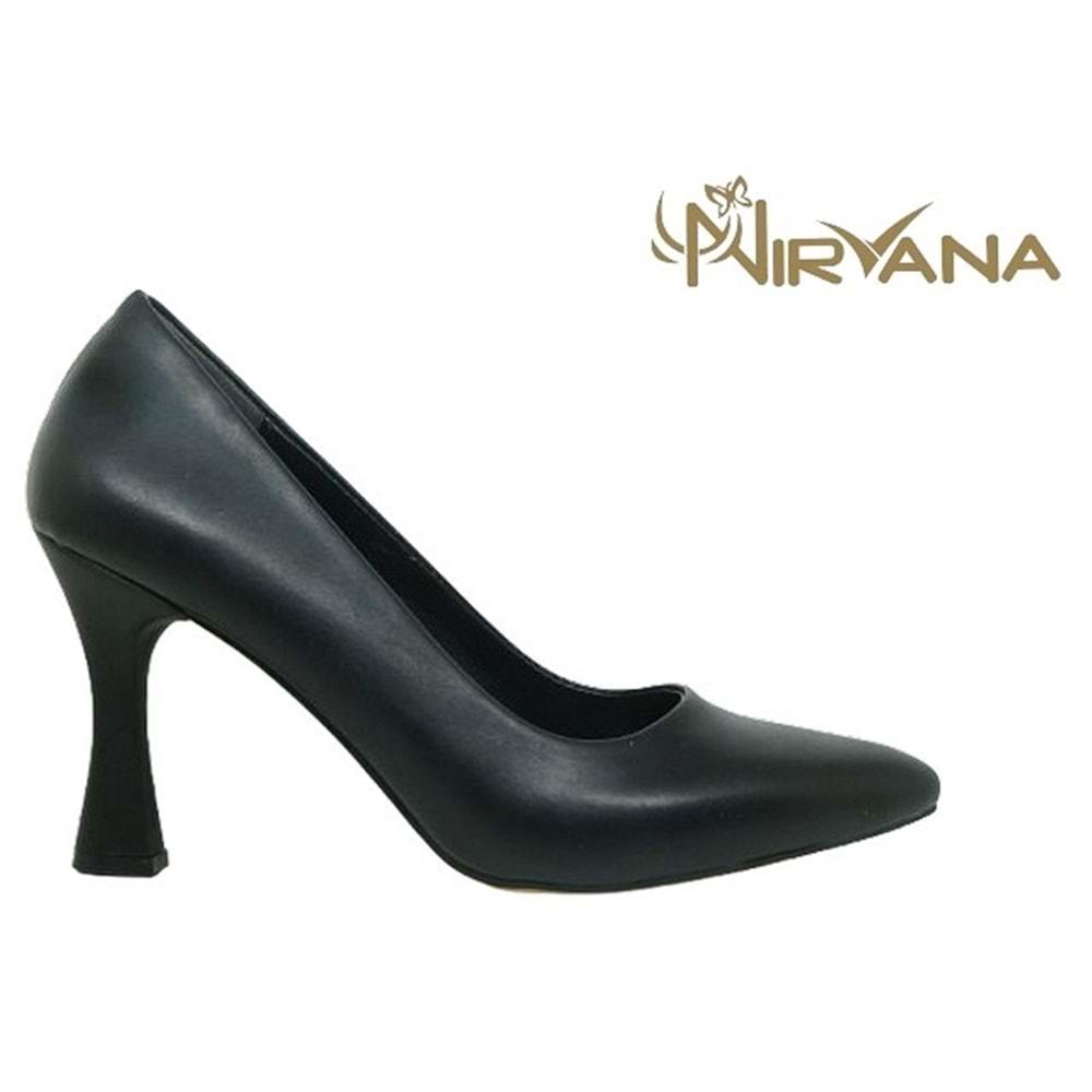 Z- NİRVANA AYAKKABI - 1600 - CİLT-SİYAH - 36-40 NO