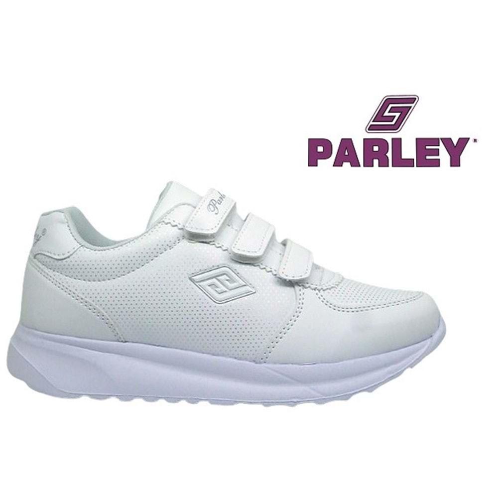 Z- PARLEY SPOR - 918 - CİLT / CIRTLI - BEYAZ-GÜMÜŞ