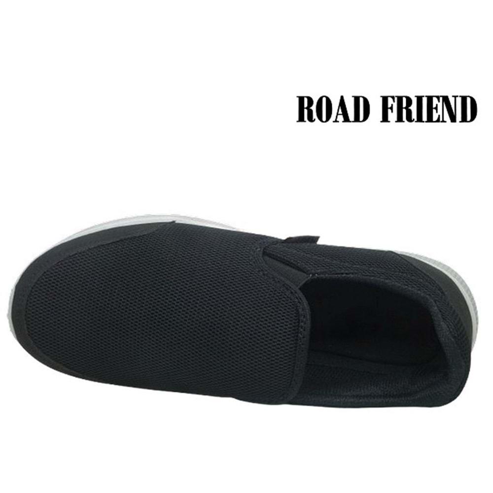M- ROAD FRIEND MOKASEN - 101 - KETEN / SİYAH-FÜME