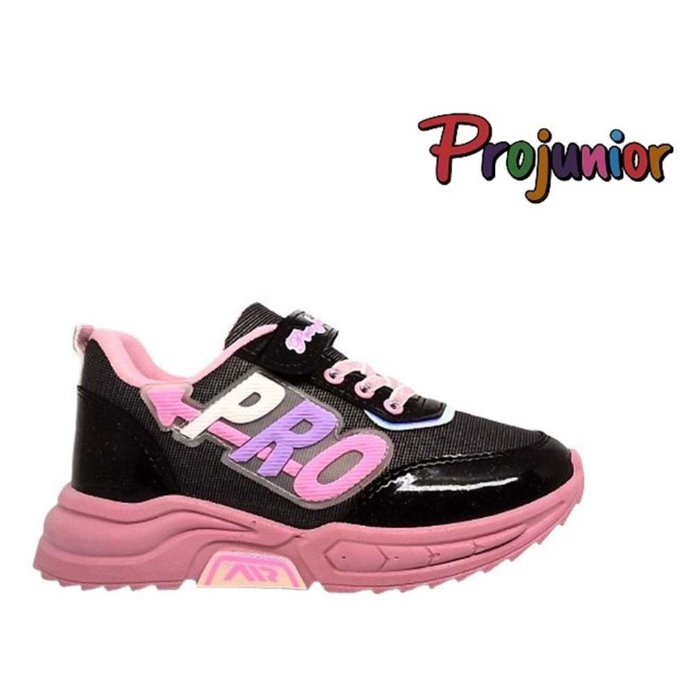 F- PROJUNİOR SPOR - SİMLİ - 2470 - SİYAH-PEMBE