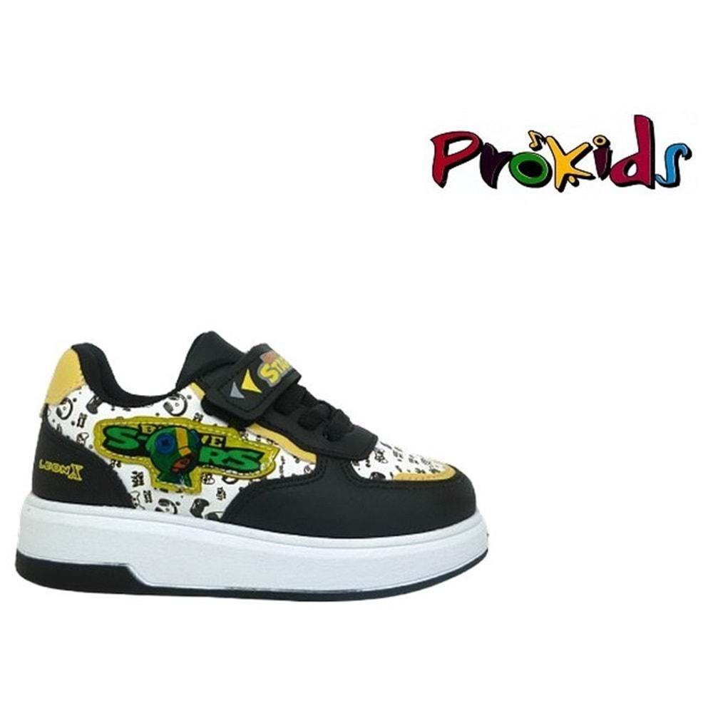 P- PROKİDS SPOR - 4012 - CİLT / SİYAH-BEYAZ