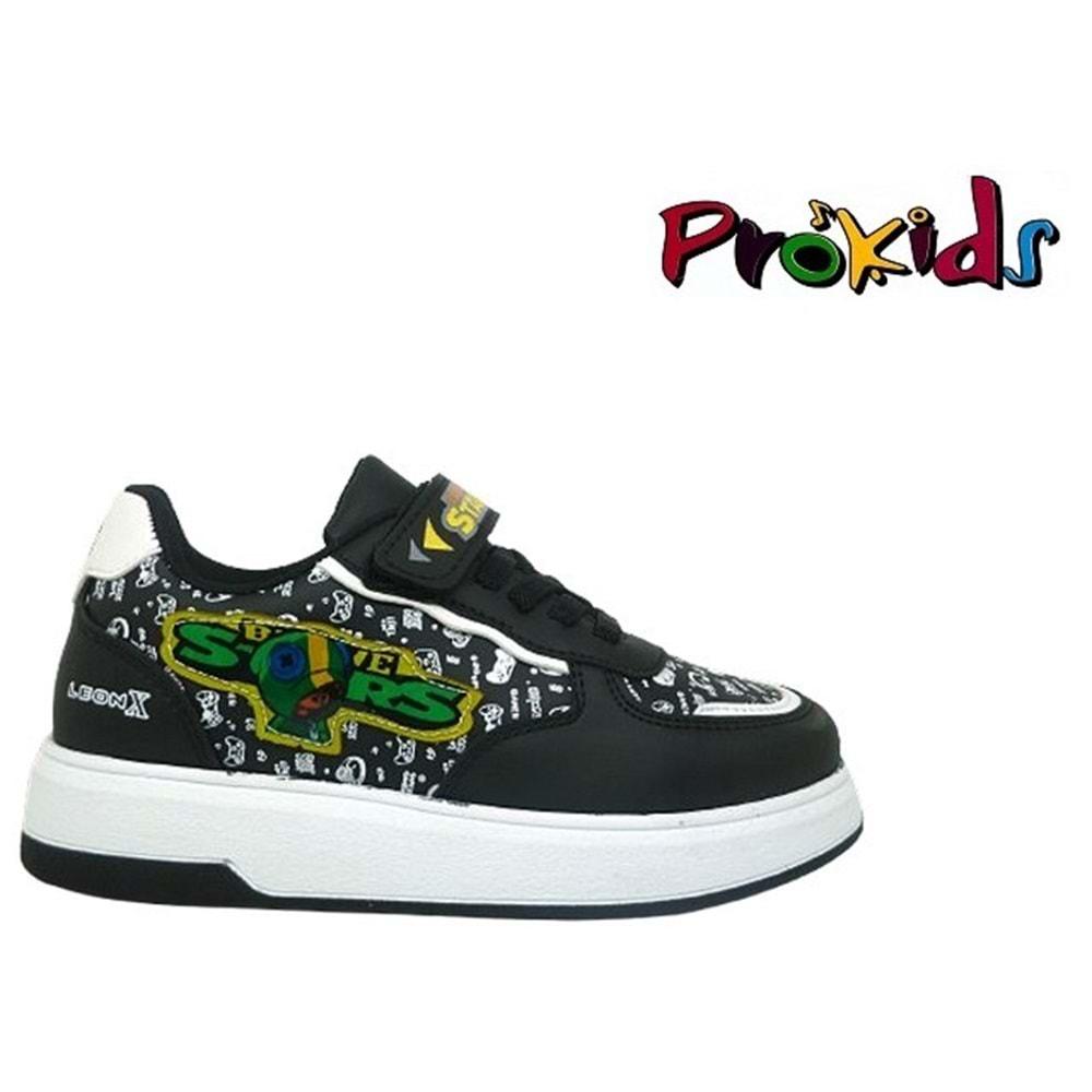 F- PROKİDS SPOR - 4012 - CİLT / SİYAH