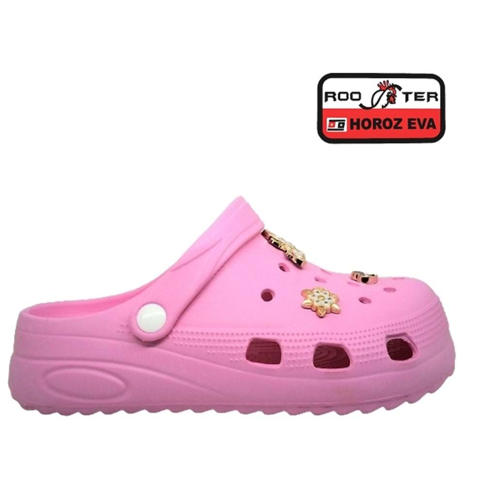 Z- ROOSTER EVA CROCS - 225 - PEMBE