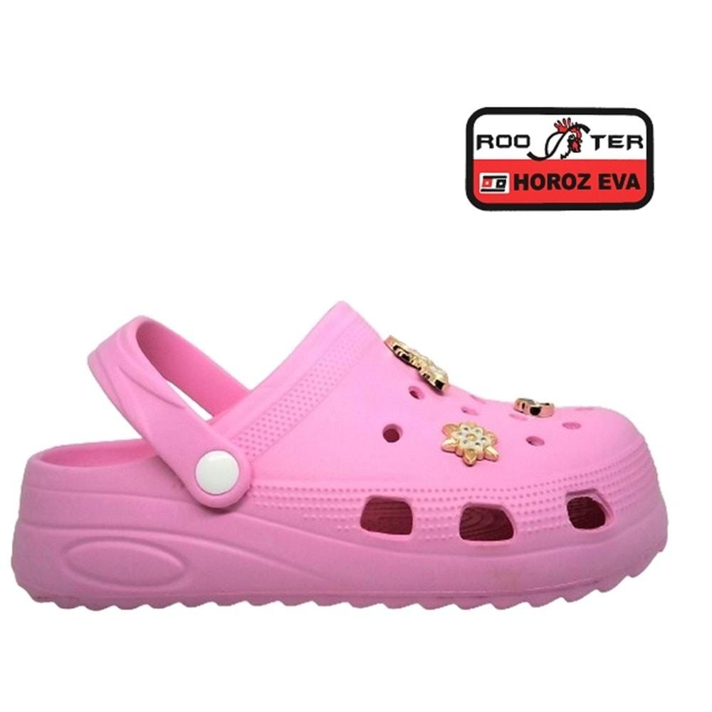 Z- ROOSTER EVA CROCS - 225 - PEMBE