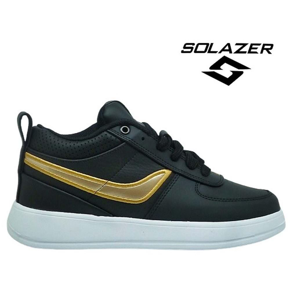 M- SOLAZER SPOR - 036 - CİLT / SİYAH-GOLD