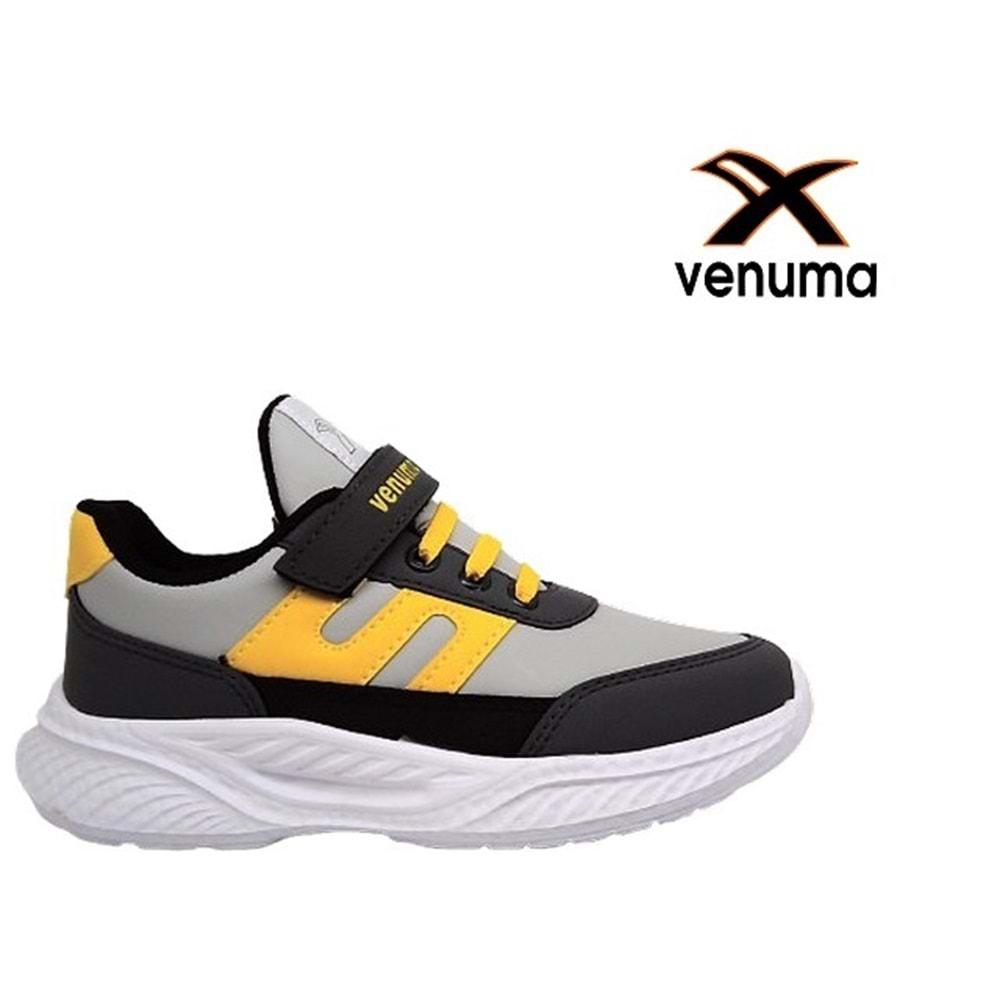 F- VENUMA SPOR - 334 - CİLT / BUZ-GRİ-SİYAH-SARI