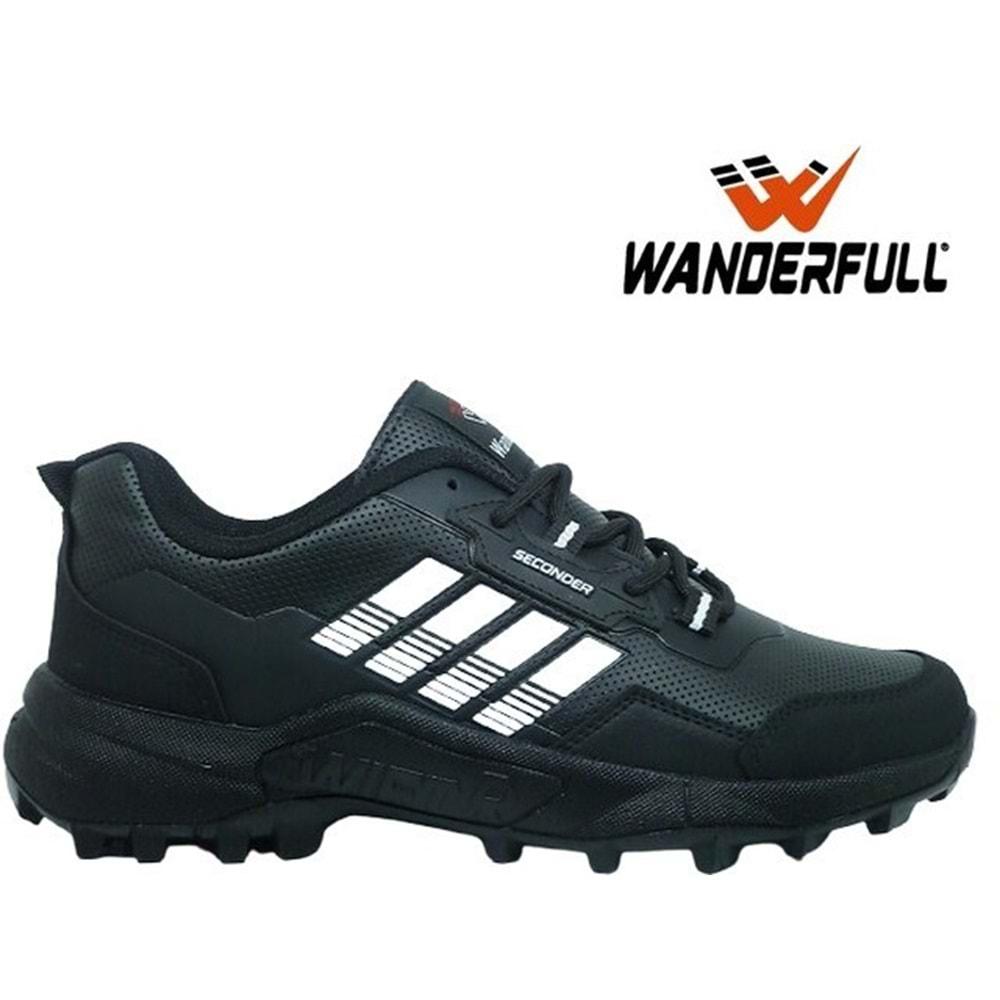 M- WANDERFULL SPOR - 4244 - CİLT / SİYAH-BEYAZ-SİYAH