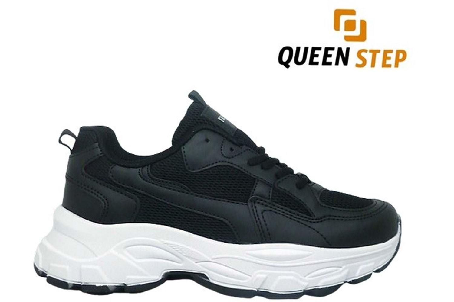 Z- QUEEN STEP SPOR - 9953-5 - ANORAK / SİYAH-BEYAZ