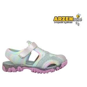 F- ARZEN SANDALET - KIZ - 9022 - PEMBE