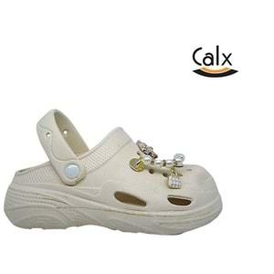 F- CALX EVA TERLİK - EF-6990 - KREM-(BLONDE)