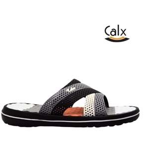 M- CALX MASAJLI EVA TERLİK - M-105 - SİYAH-GRİ