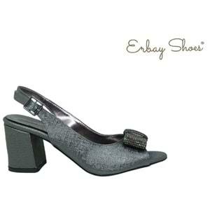 Z- ERBAY SANDALET - AYAKKABI - 08 - PLATİN