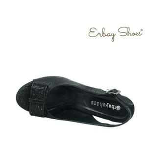 Z- ERBAY SANDALET - AYAKKABI - 08 - SİYAH