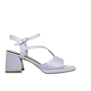 Z- ERBAY SANDALET - PLATFORM - 402 - CİLT-GRİ-KIRIK