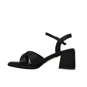 Z- ERBAY SANDALET - PLATFORM - 405 - CİLT-SİYAH-KIRIK