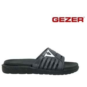 G- GEZER TERLİK EVA - 15369 - SİYAH-GRİ