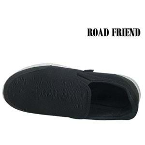 M- ROAD FRIEND MOKASEN - 101 - KETEN / SİYAH-FÜME