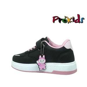 F- PROKİDS SPOR - 4011 - CİLT / SİYAH-PEMBE