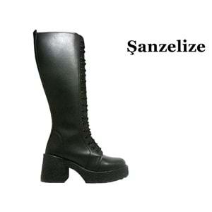 Z- ŞANZELİZE BOT UZUN - K-83 - CİLT-SİYAH