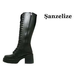 Z- ŞANZELİZE BOT UZUN - K-83 - CİLT-SİYAH