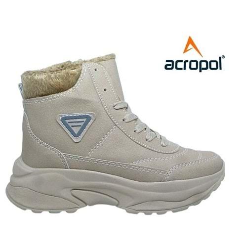 Z- ACROPOL SPOR BOT - 123 - CİLT / BEJ