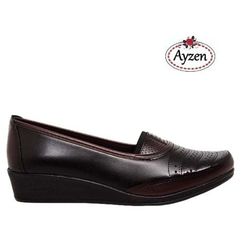 Z- AYZEN COMFORT - POLİ - 001 - BORDO - 42 NO