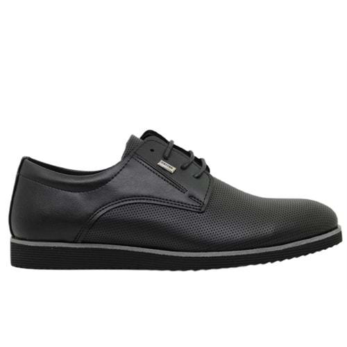 M- CONTEYNER AYAKKABI - 682-16 - BASKILI-SİYAH