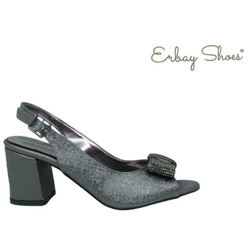 Z- ERBAY SANDALET - AYAKKABI - 08 - PLATİN