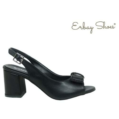 Z- ERBAY SANDALET - AYAKKABI - 08 - SİYAH