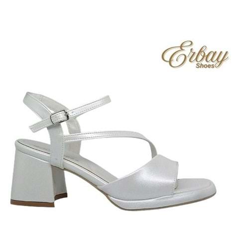 Z- ERBAY SANDALET - PLATFORM - 402 - CİLT-SEDEF